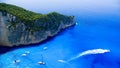 Navagio Beach - Shipwreck Beach, Zakynthos Island, Greece Royalty Free Stock Photo