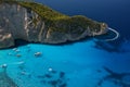 Navagio Beach in Zakynthos