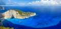 Navagio Beach in Zakynthos Royalty Free Stock Photo