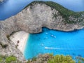 Navagio Beach - Zakynthos - Shipwreck Beach Royalty Free Stock Photo