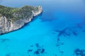 Navagio - Zakynthos island blue sea beach greece