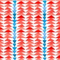 Navajo aztec textile inspiration seamless pattern. Native americ Royalty Free Stock Photo