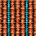 Navajo aztec textile inspiration seamless pattern. Native americ