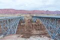 Navajo Bridge, Arizona Desert Royalty Free Stock Photo