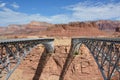 Navajo bridges in marble canyon