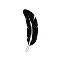 Navajo feather icon, simple style Royalty Free Stock Photo