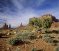 Navajo Indian Land Royalty Free Stock Photo