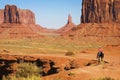 Navajo indian at Monument Valley