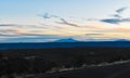 Scenery from Desert View Drive Along the South Rim of the Grand Canyon at Sunset in Late Fal