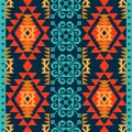 Navajo style ethnic pattern