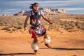 Navajo traditional dance Royalty Free Stock Photo