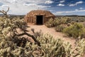 Navajo tribe Hogan dwelling Eagle point Native American Tribal Structures Grand Canyon