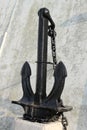 Naval anchor Royalty Free Stock Photo