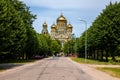 The Naval Cathedral Church of Saint Nicholas in Liepaja.