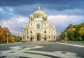 Naval Cathedral on Kronstadt Square