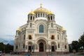 The Naval cathedral of Saint Nicholas in Kronstadt