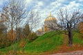 Naval cathedral of Saint Nicholas in Kronstadt at the island Kotlin near the Saint Petersburg, Russia Royalty Free Stock Photo