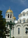 The Naval cathedral of Saint Nicholas, Kronstadt Russia