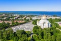 Naval cathedral of Saint Nicholas in Kronstadt, St.-Petersburg, Russia Royalty Free Stock Photo