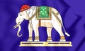 Naval Jack of Siam 1881-1917.