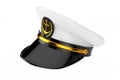 Naval Officer, Admiral, Navy Ship Captain Hat. 3d Rendering