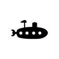 Naval submarine icon