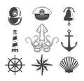 Naval Icons Set