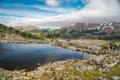 Navarino mountain range Royalty Free Stock Photo