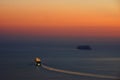 Santorini Magic Island in Greece Royalty Free Stock Photo