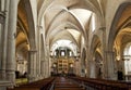 Nave Inside valencia Cathedral Royalty Free Stock Photo