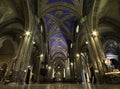 Nave of Santa Maria sopra Minerva Royalty Free Stock Photo