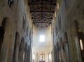Nave of St. Antimo Abbey