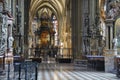 Nave of the Stefansdom, Vienna Royalty Free Stock Photo
