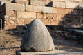 The Navel - Omphalos of Delphi, Greece Royalty Free Stock Photo