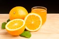 Navel orange fruit Royalty Free Stock Photo