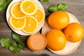 Navel orange fruit Royalty Free Stock Photo