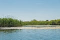 Navigable canals in the Danube delta