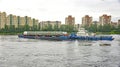 Navigable river transport in Saint Petersburg in the Russian Federation