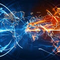 Navigating Cybersecurity: Protecting Global Digital Infrastructure with Secure Locks.