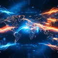 Navigating Cybersecurity: Protecting Global Digital Infrastructure with Secure Locks.