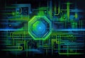 Navigating the Digital Tapestry of Tomorrow in Acrylic Form