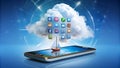 Navigating the Educational Sea: Smartphones and the Cloud Generative AI
