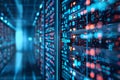Navigating the integration of data networking software in digital realms. Concept Data Networking