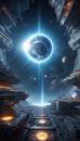 Navigating Quantum Horizons: DataEclipse Odyssey. AI generate