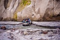 Navigating the rough terrain on the way to Mt. Pinatubo crater l