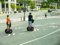 Navigating the Streets of Washington DC Royalty Free Stock Photo