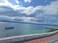 Navigating Tranquility: Small Boat Journey on Lake Peten Itza, Guatemala