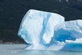 Navigation on Argentino lake, Patagonia landscape, Argentina Royalty Free Stock Photo