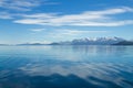 Navigation on Beagle channel, beautiful Argentina landscape