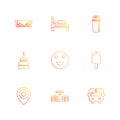 navigation , connectivity , network , graph , eps icons set vector